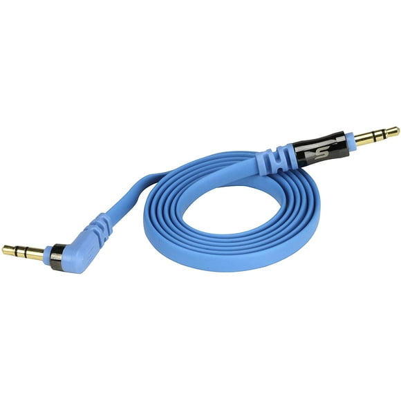 DanDan Aux Cable 3.5mm Audio Stereo 6 ft-Blue 